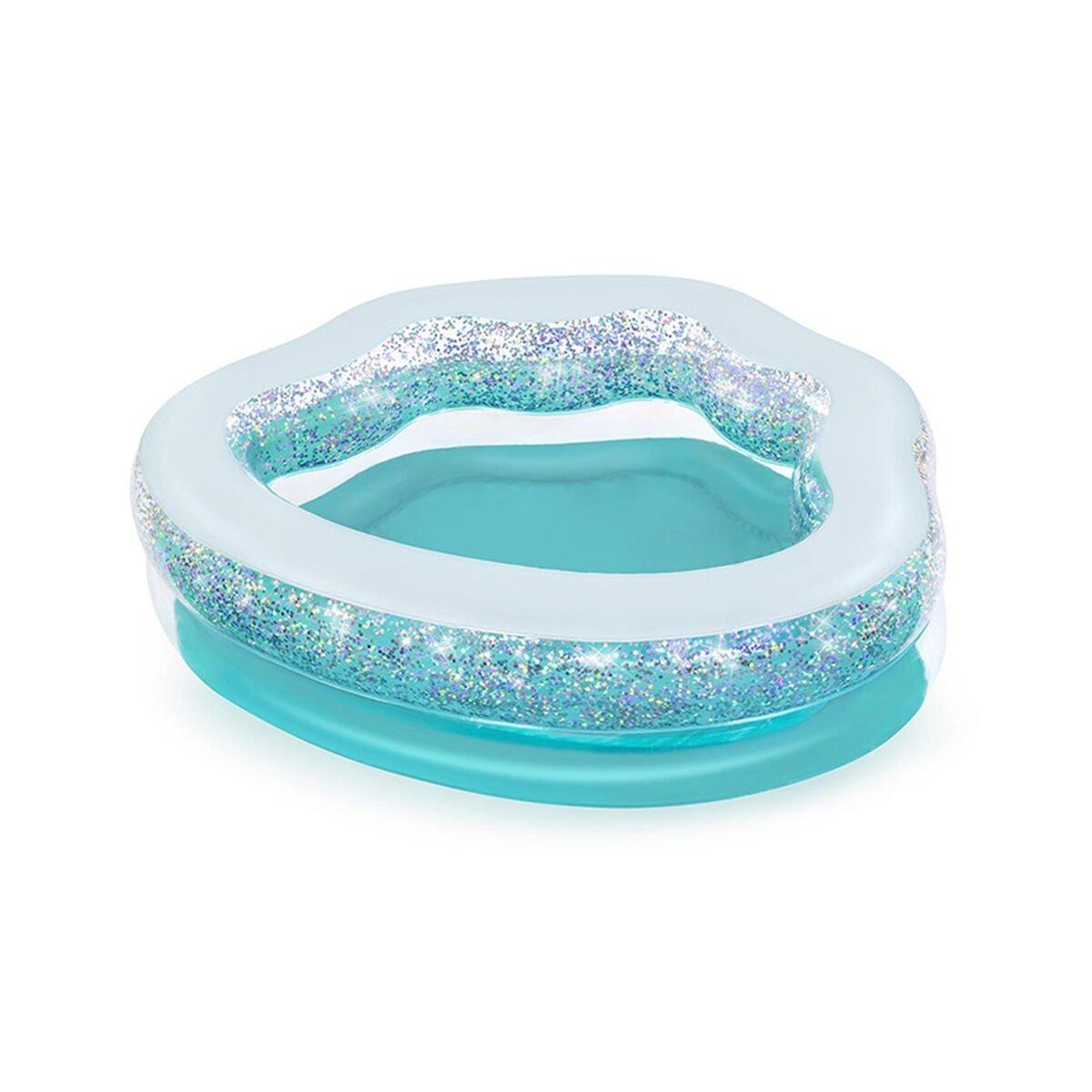 Bestway Piscina Hinchable Infantil Brillante 150x125x43 cm +3 Años Jardin 52489