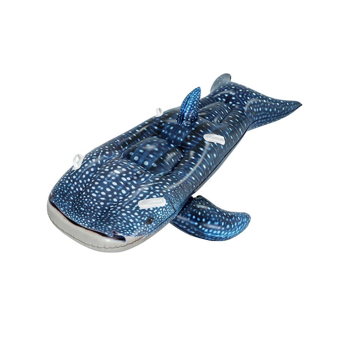 Bestway Figura Hinchable Tiburon Ballena con Asas 193x122 cm +3 Años Playa y Piscina 41482