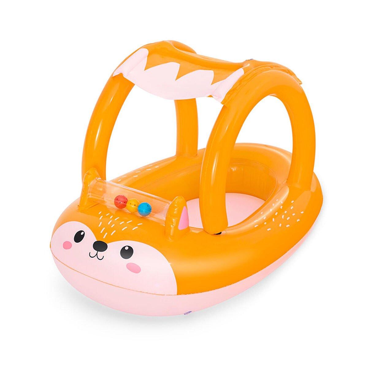 Bestway Barca Hinchable Infantil Zorro 94x66 cm +3 Años Playa y Piscina 34168