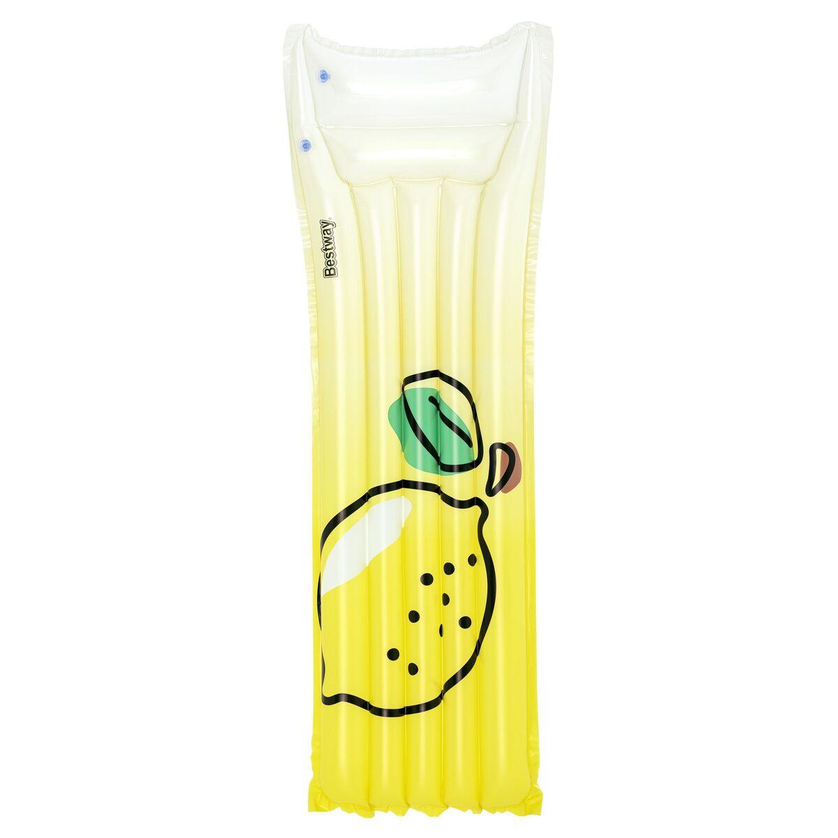 Bestway Colchoneta Hinchable Limon 183x69 cm Playa y Piscina 44122