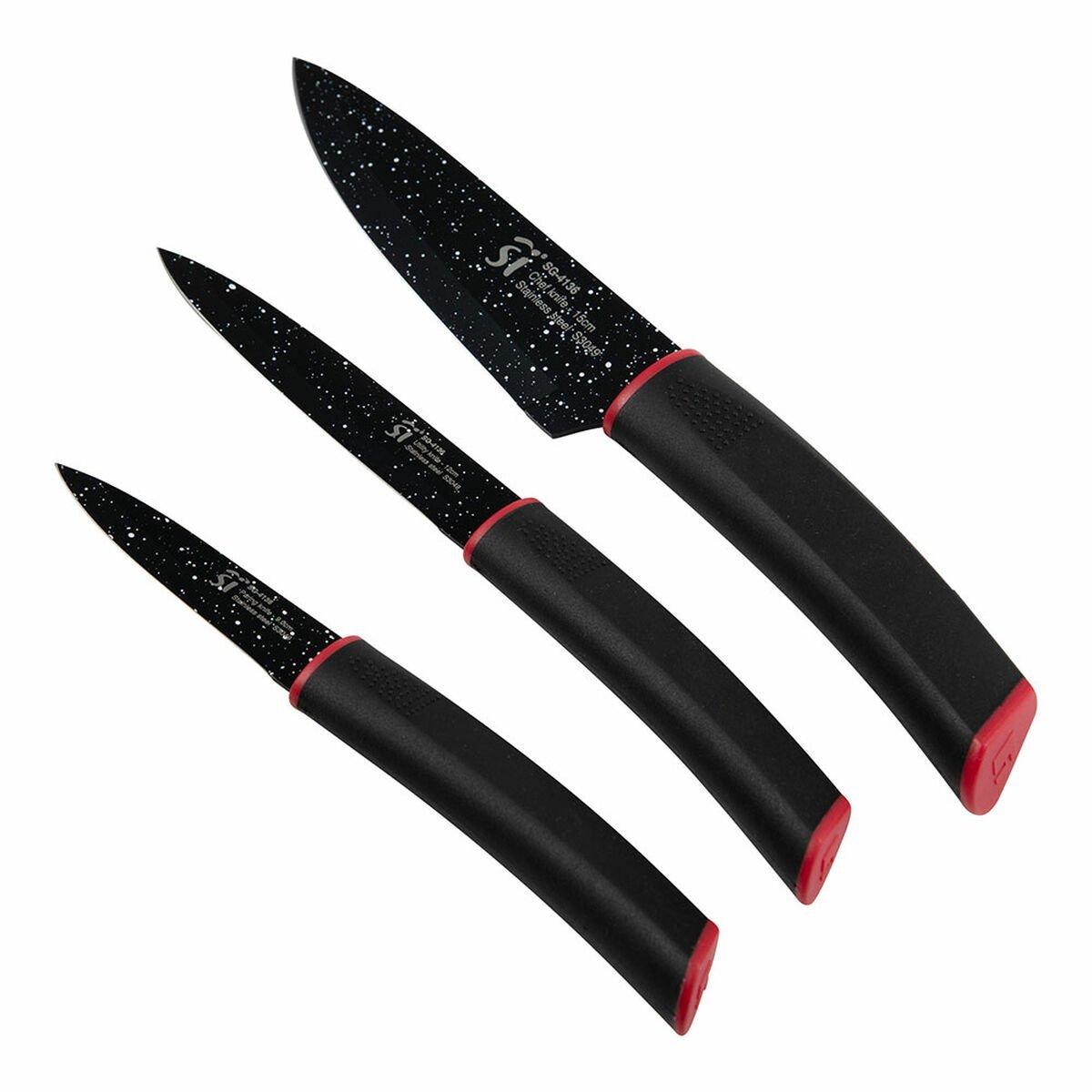 Set de Cuchillos San Ignacio Keops Marble SG-4136 Acero Inoxidable