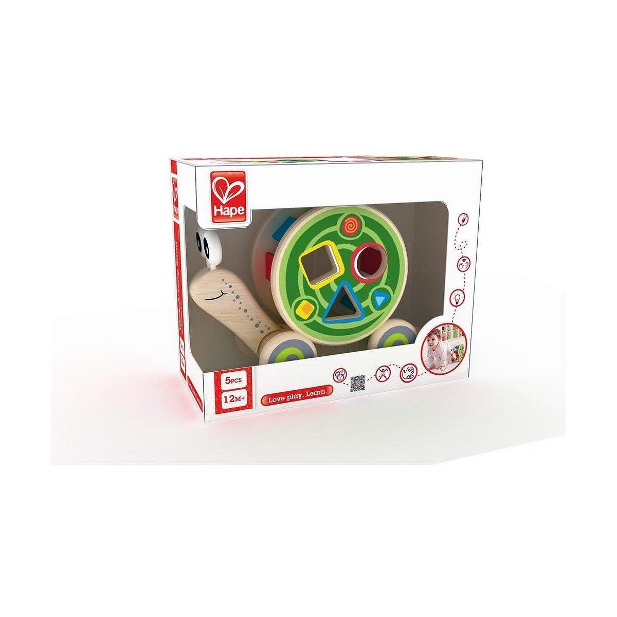 Juguete de arrastre Hape Nestable Snail 30 x 18,6 x 11 cm 30,10 x 18,6 x 11,20 cm