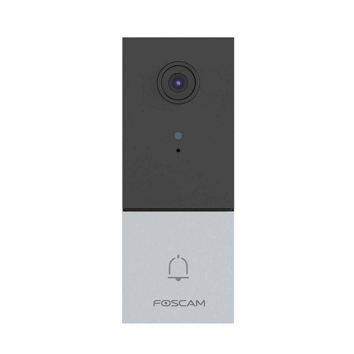 Videoportero Inteligente Foscam VD1 Negro Plateado Metal