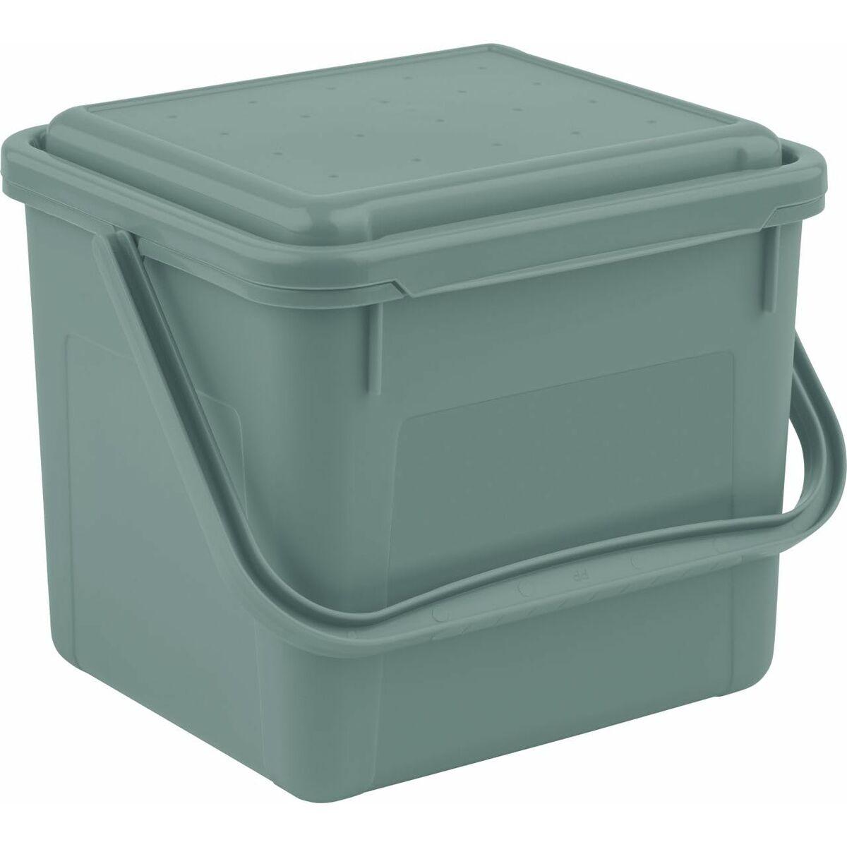 Cubo de Basura para Reciclaje Rotho Verde