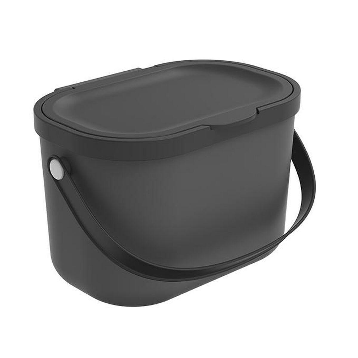 Cubo de Basura para Reciclaje Rotho Antracita