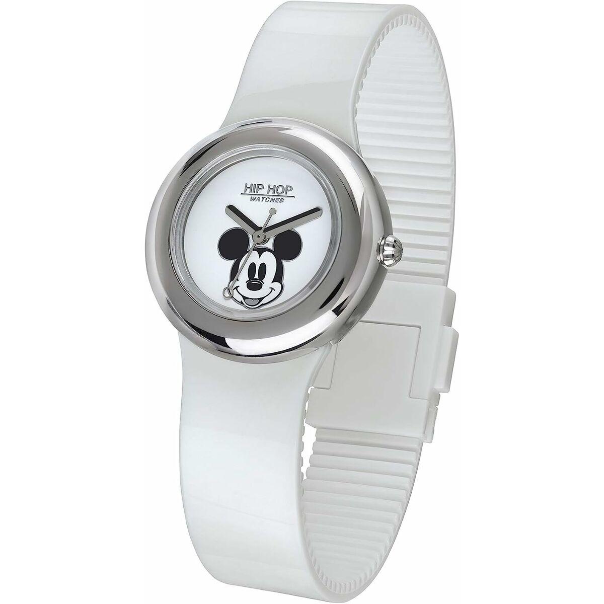 Reloj Unisex Hip Hop MICKEY METAL WHITE Blanco (Ø 32 mm)