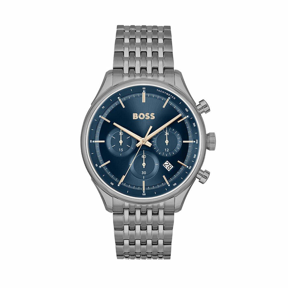 Reloj Unisex Hugo Boss Azul marino Gris oscuro (Ø 45 mm)
