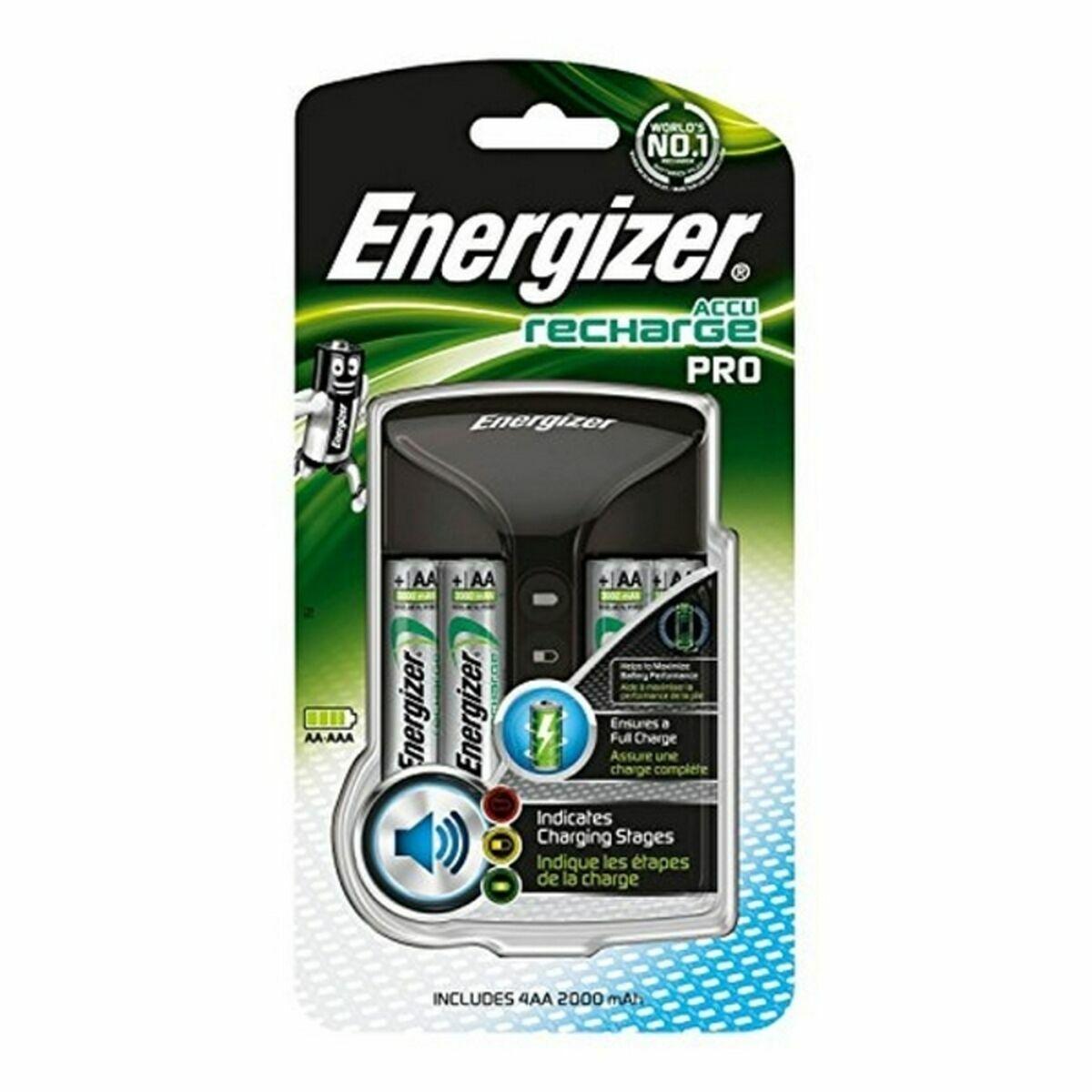 Cargador + Pilas Recargables Energizer Pro Charger