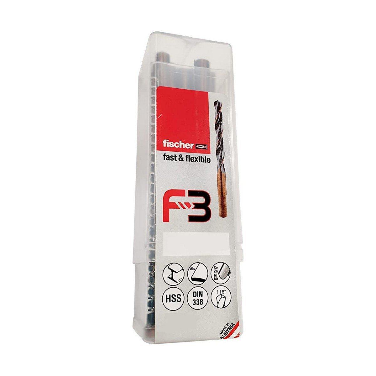Broca para metal Fischer f3 hss-r din Ø 11,5 MM (5 Unidades)