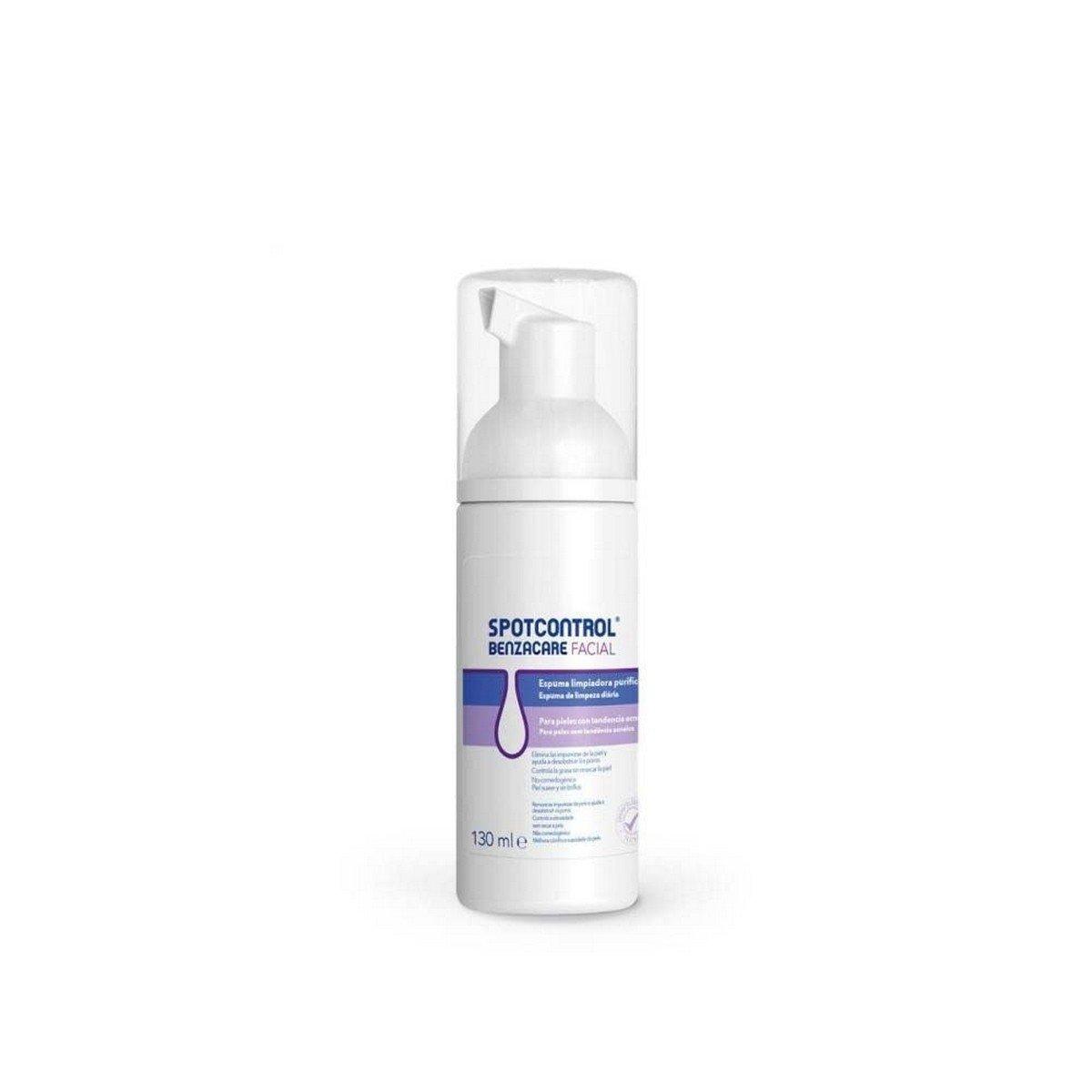 Espuma Limpiadora Benzacare Spotcontrol Facial 130 ml Purificante