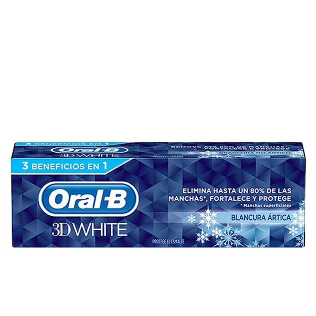 Pasta de Dientes Blanqueadora Oral-B D White Blancura Artica 75 ml