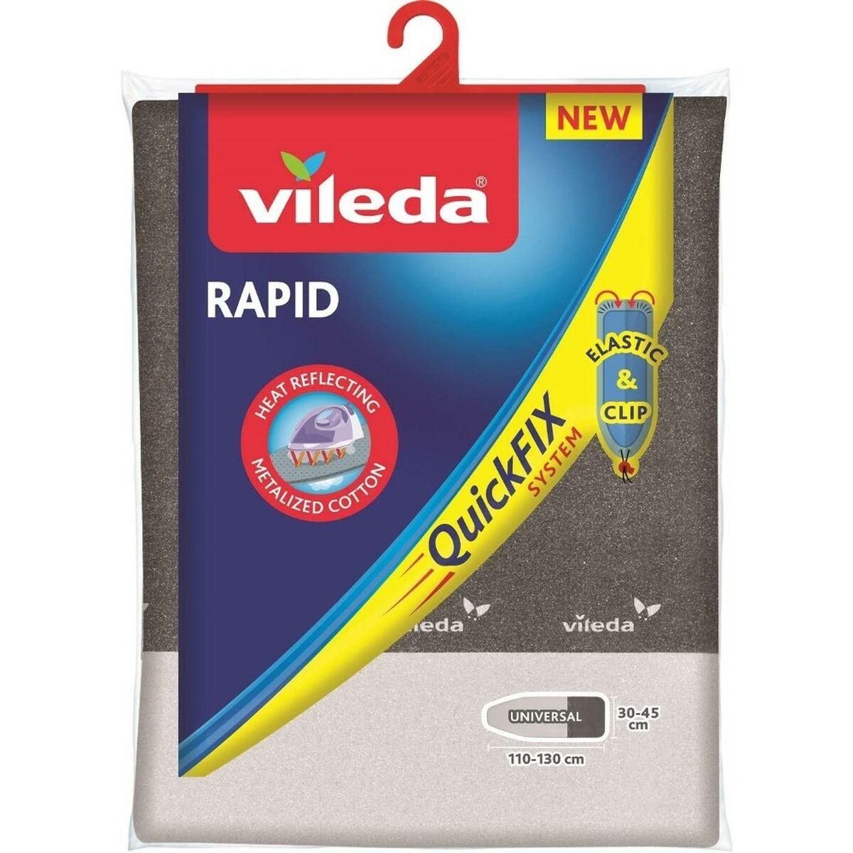 Funda Para Tabla de Planchar Vileda Rapid Quick fix 135 cm Gris