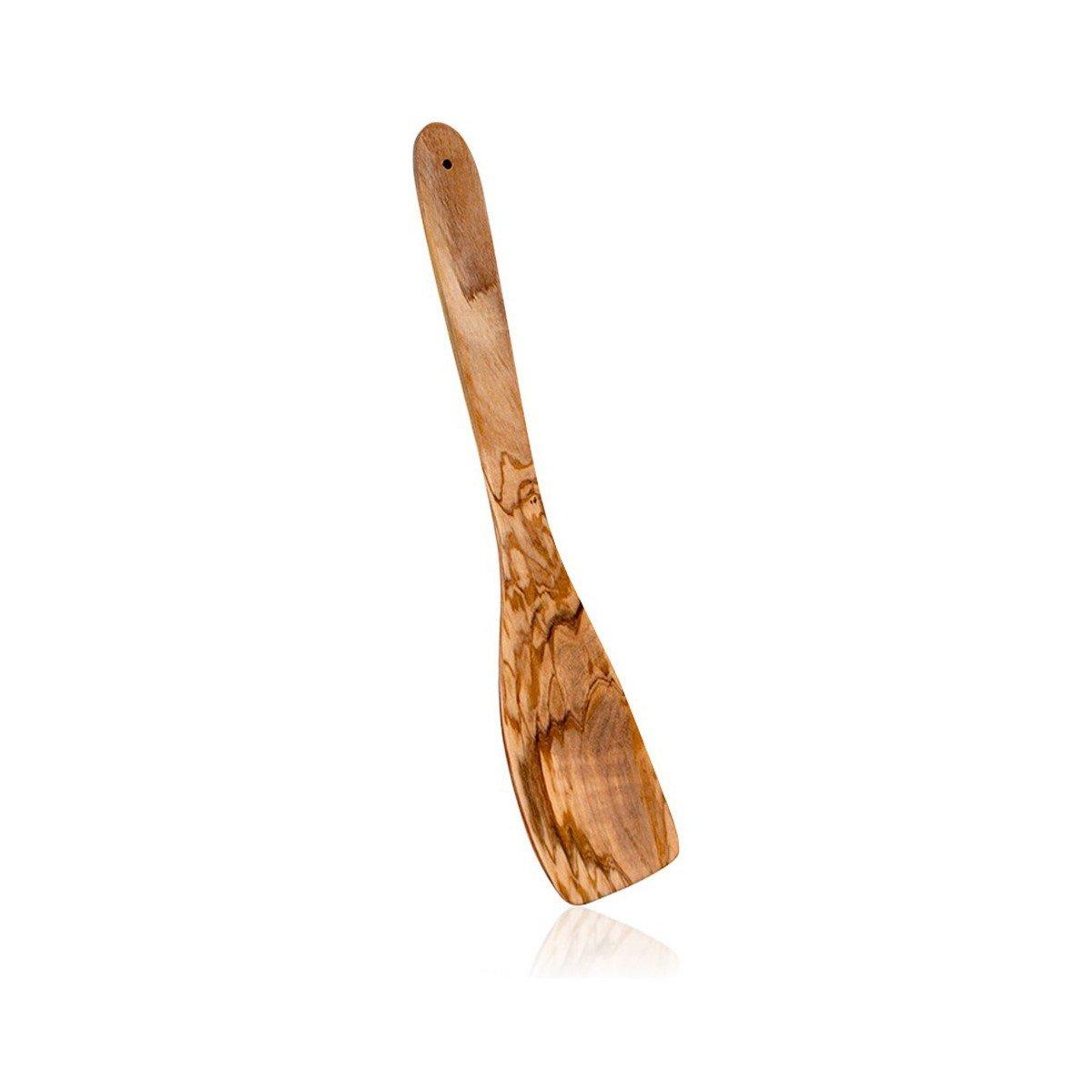Espátula de Cocina Metaltex 58061210 Marrón Natural Madera Madera de olivo 30 cm