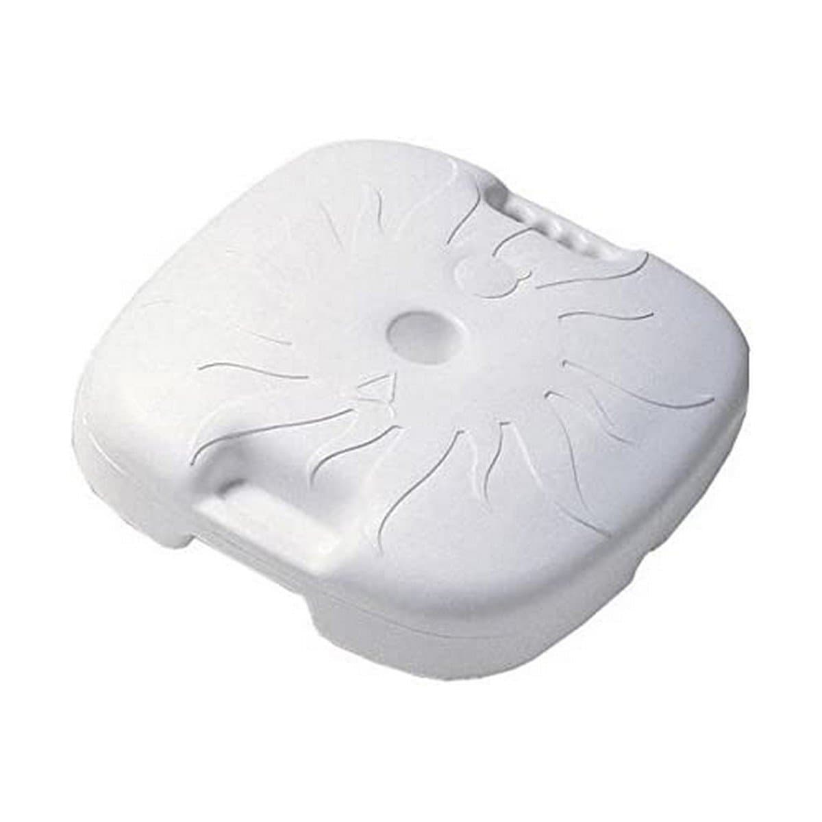 Base para Sombrilla IPAE Progarden 18 L Blanco Polipropileno Plástico 44 x 44 x 12 cm