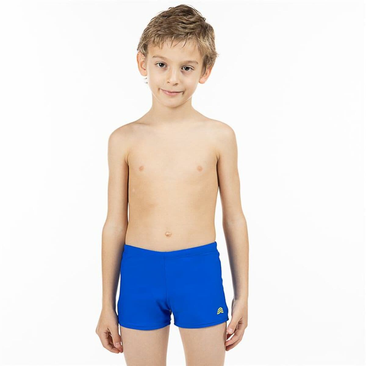 Bañador Boxer Para Niños Aquarapid Azul