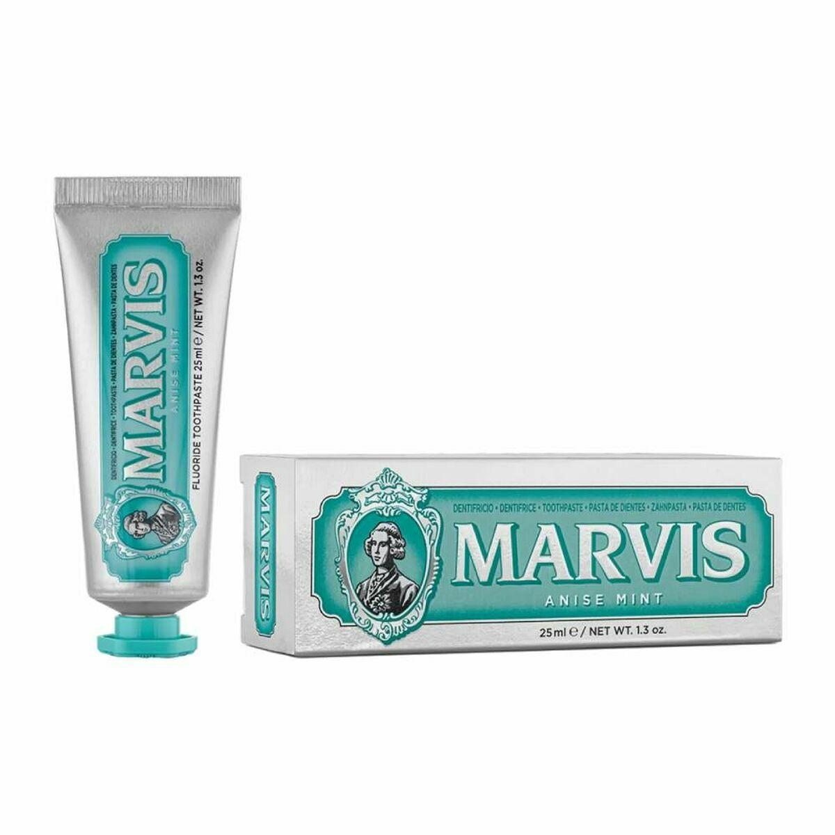 Pasta de Dientes con Flúor Marvis Anise Mint 25 ml 125 ml Menta Anís