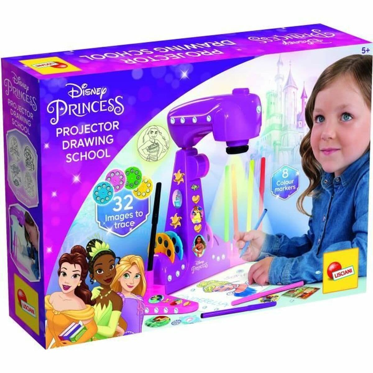 Set de Dibujo Lisciani Giochi The Princess Multicolor