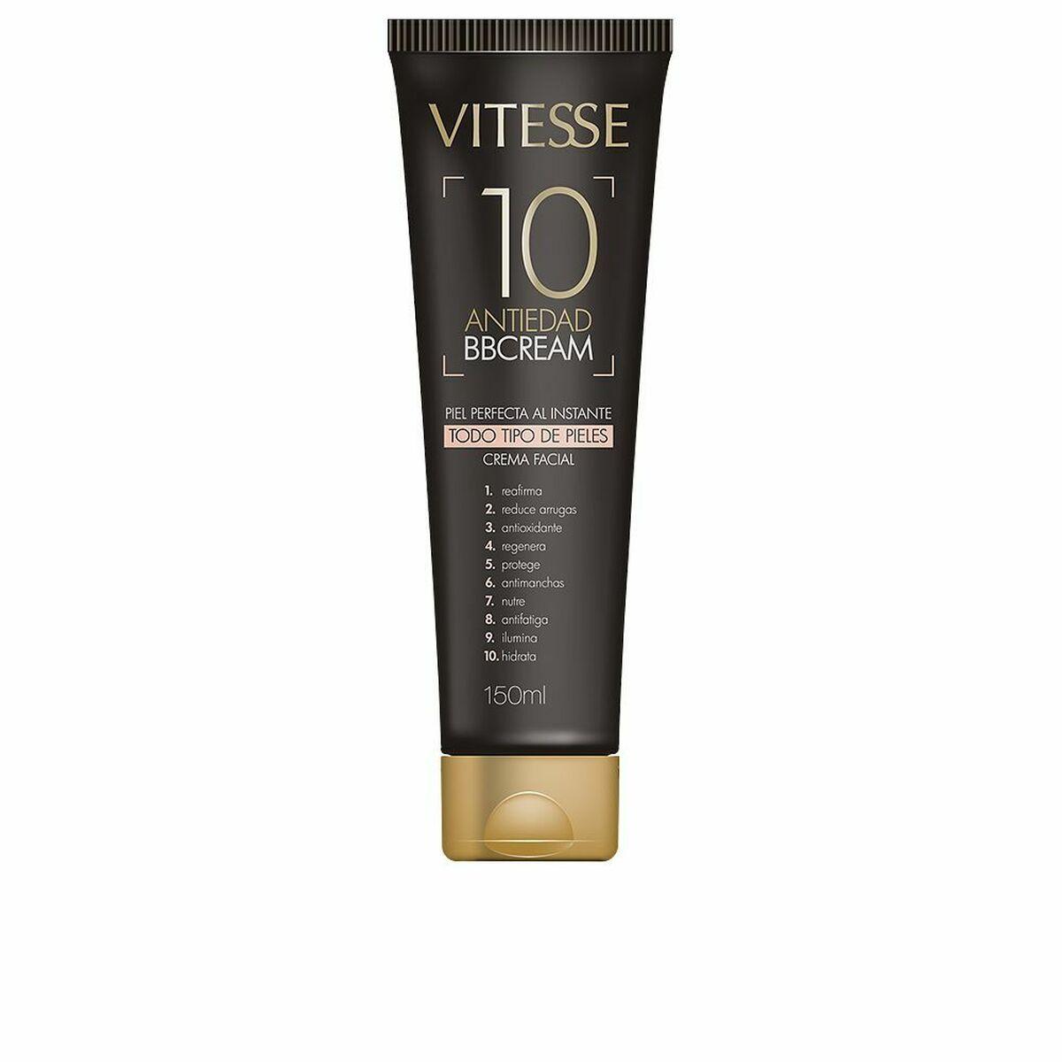 Crema Hidratante con Color Vitesse Antiedad Bb Cream 150 ml Antiedad 10 en 1