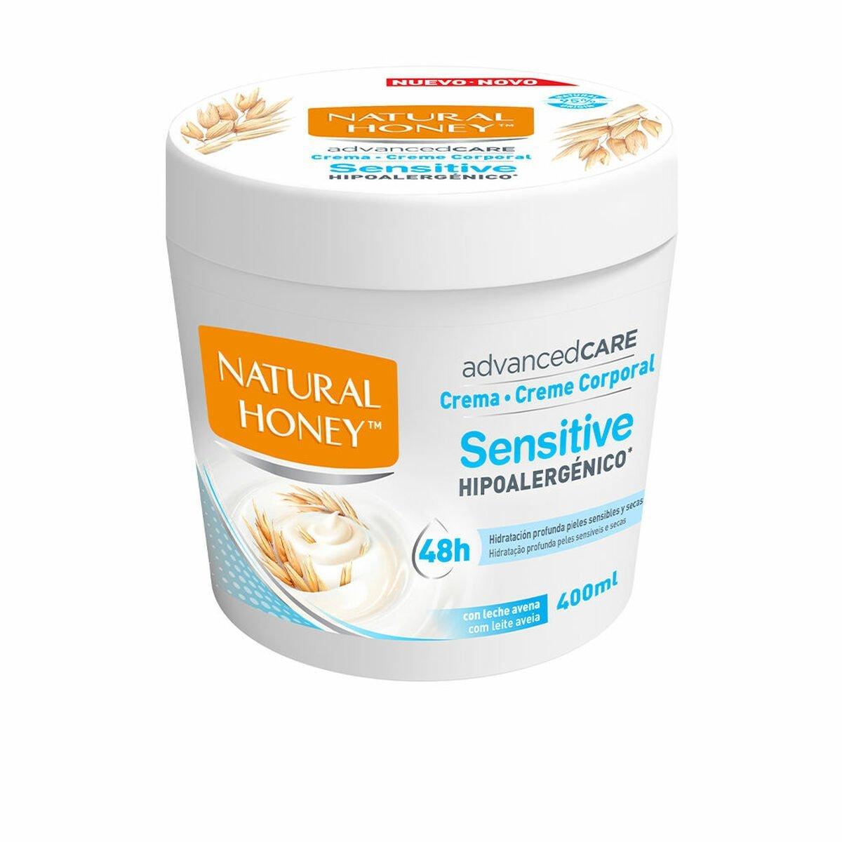 Crema Corporal Natural Honey Advancedcare Sensitive 400 ml Hipoalergénica Coco