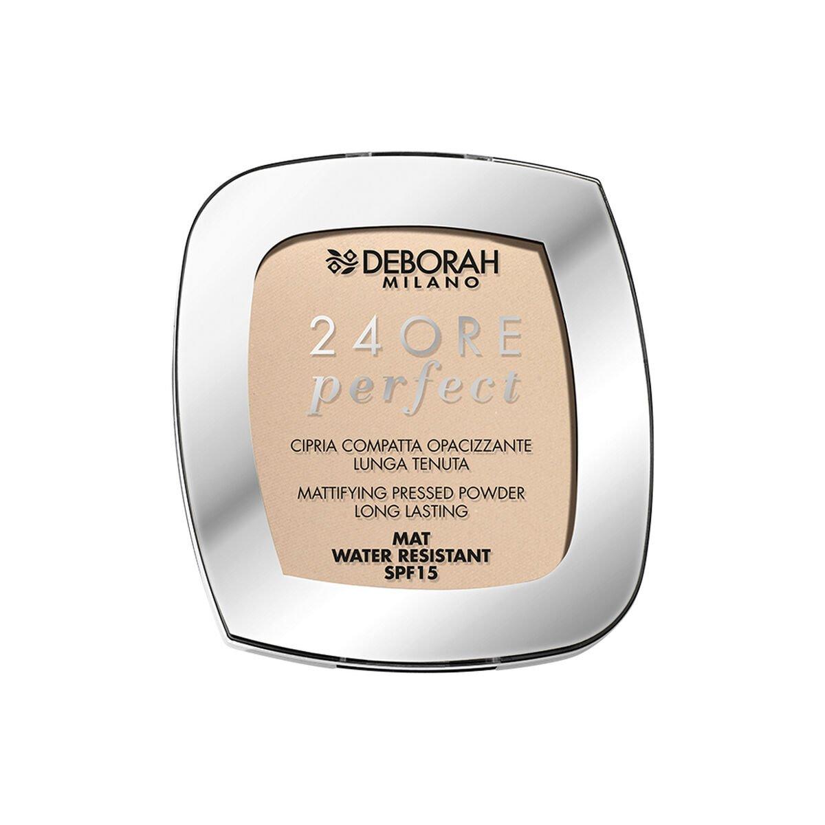 Polvos Compactos Deborah 24ore Perfect Nº 01 Light Beige Spf 15 9 g