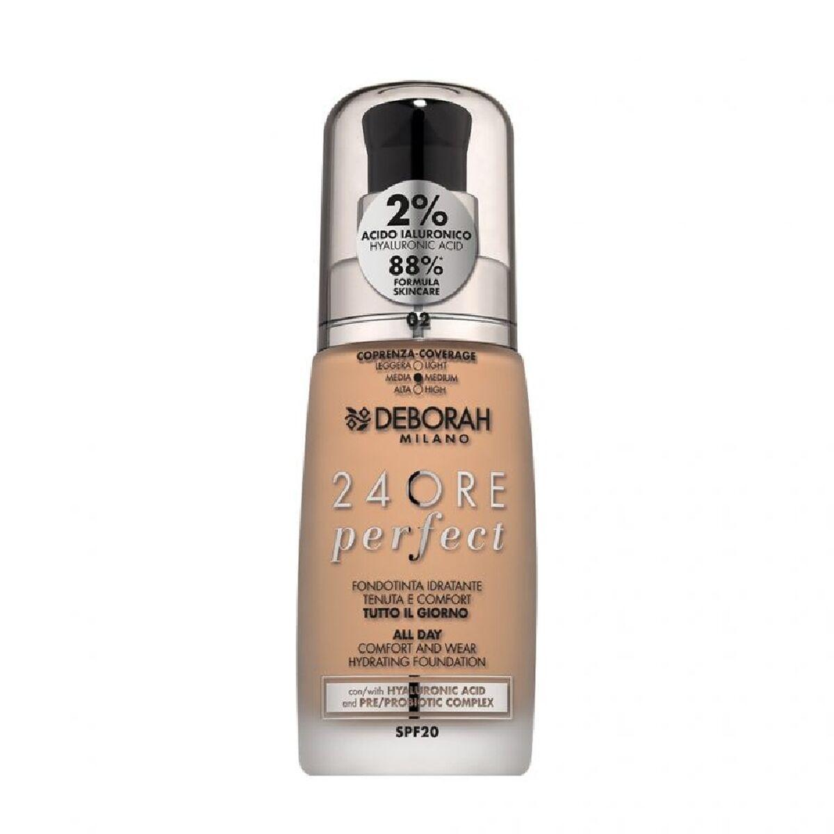 Base de Maquillaje Fluida Deborah True Beige Nº 02 30 ml