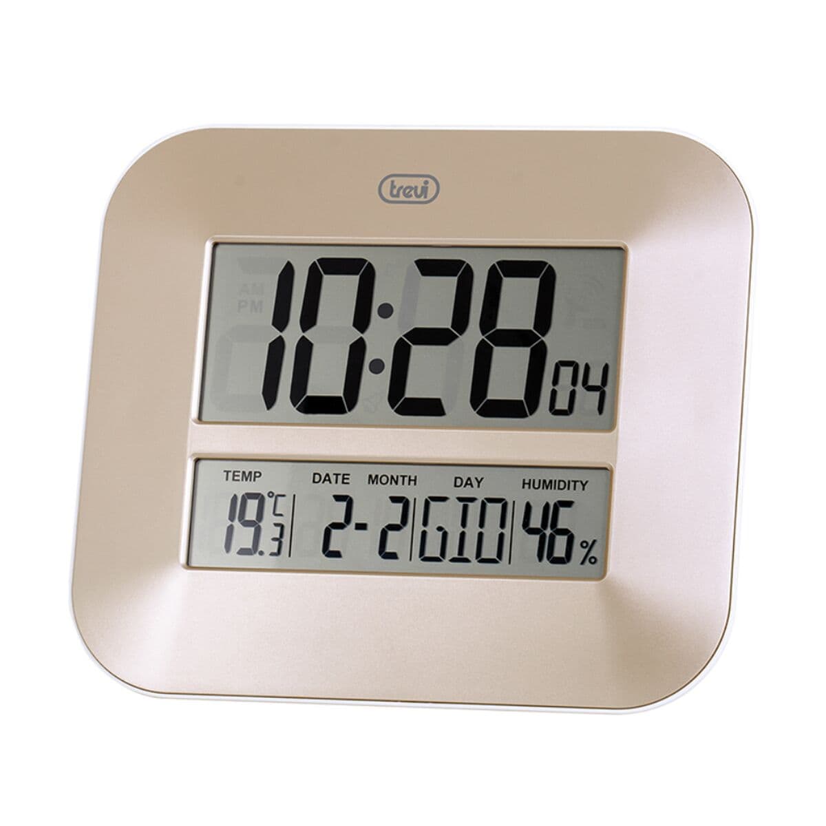 Reloj Despertador Trevi OM 3520 Bronce