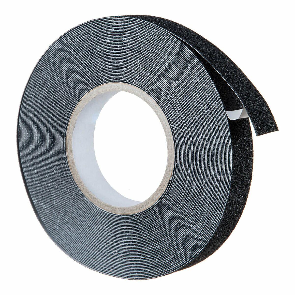 Rollo de Material Antideslizante Geko Negro 15 m x 25 mm