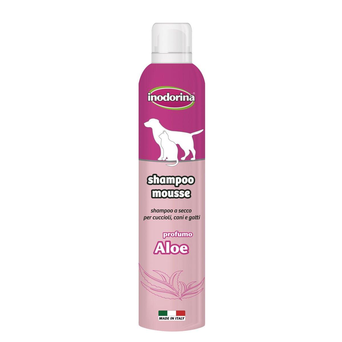 Champú para mascotas Inodorina Aloe Vera 300 ml Espuma