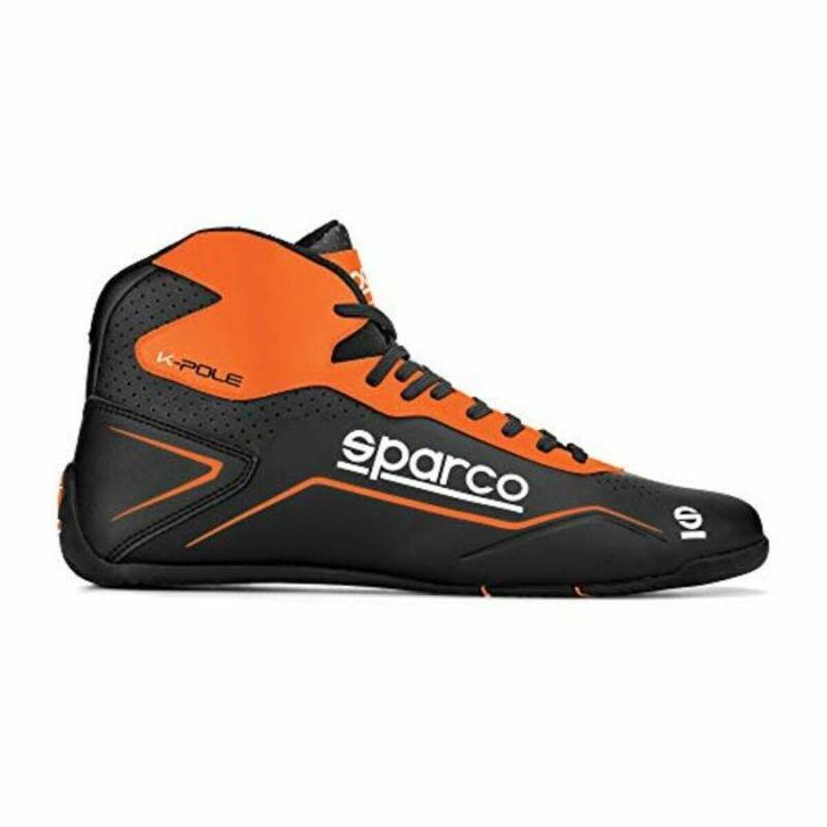 Botines Racing Sparco K-POLE Naranja/Negro Talla 45