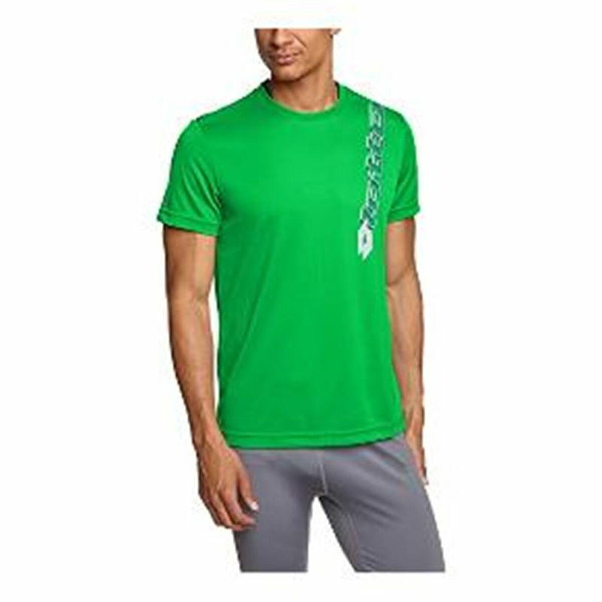 Camiseta de Manga Corta Hombre Lotto Xamu Fluo Verde