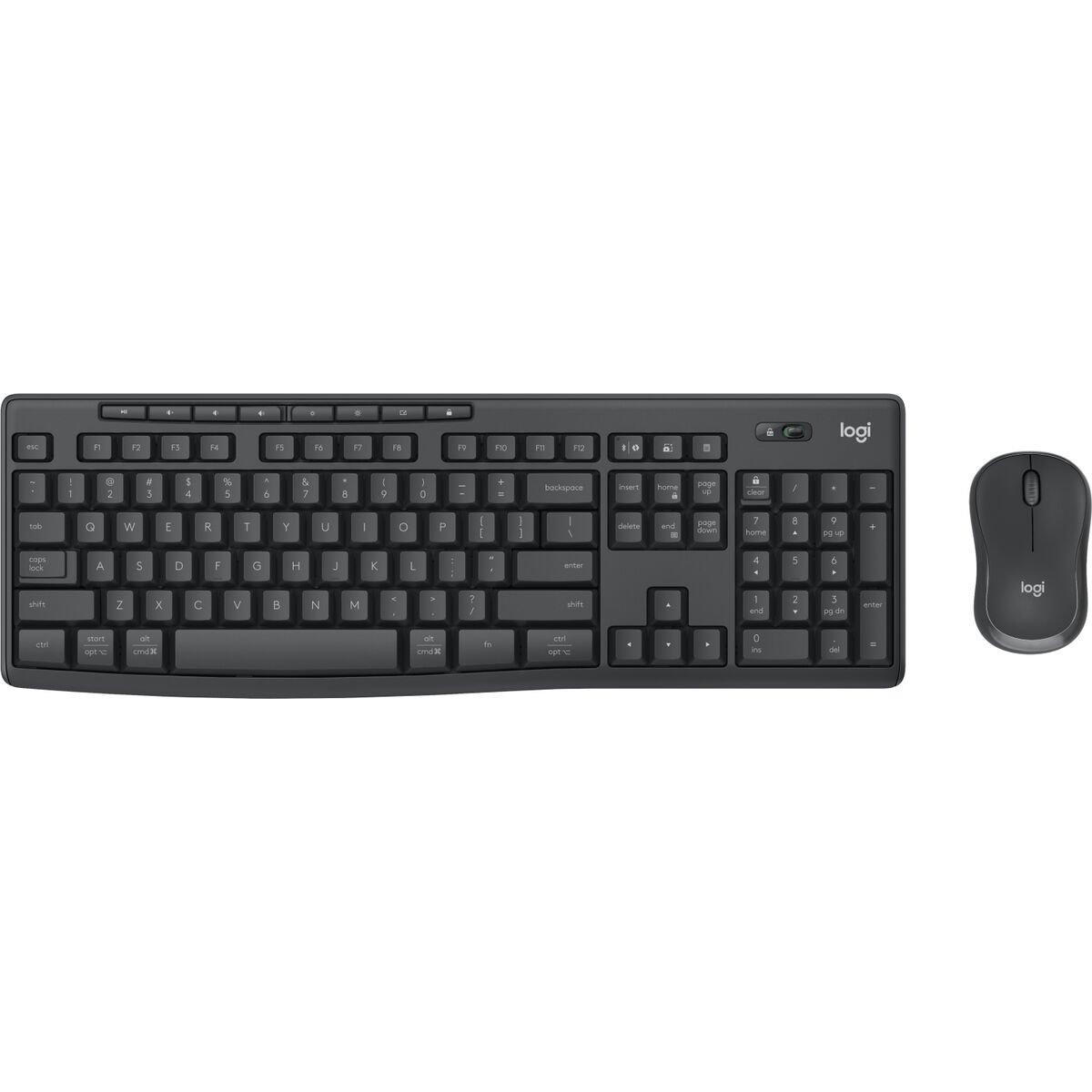Teclado y Ratón Logitech 920-012067 Grafito QWERTZ