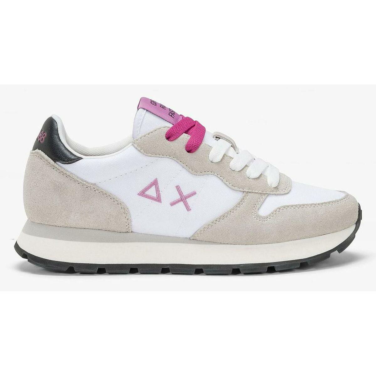 Zapatillas Deportivas Mujer SUN68 ALLY SOLID NYLON Z44201 01 Blanco