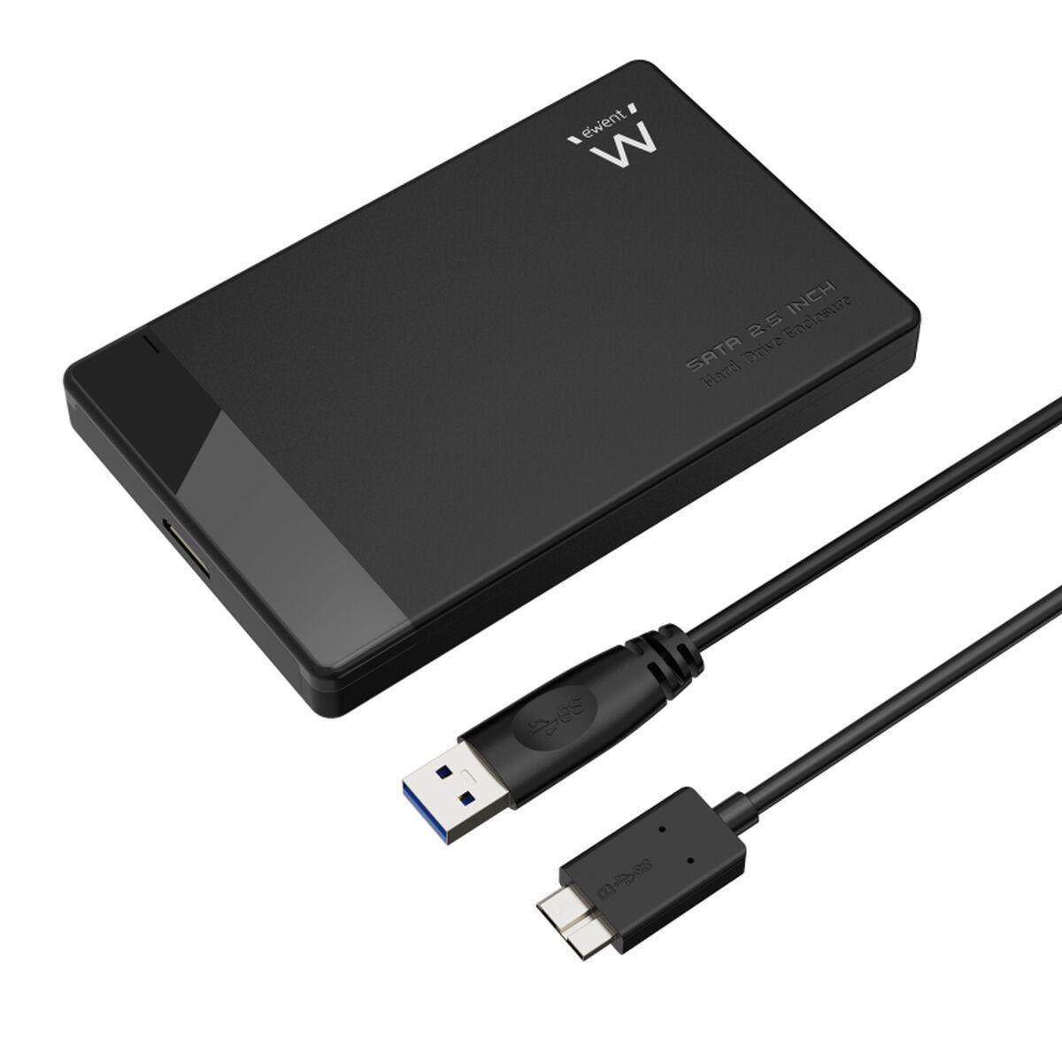 Caja Externa Ewent EW7049 Negro 3,5"