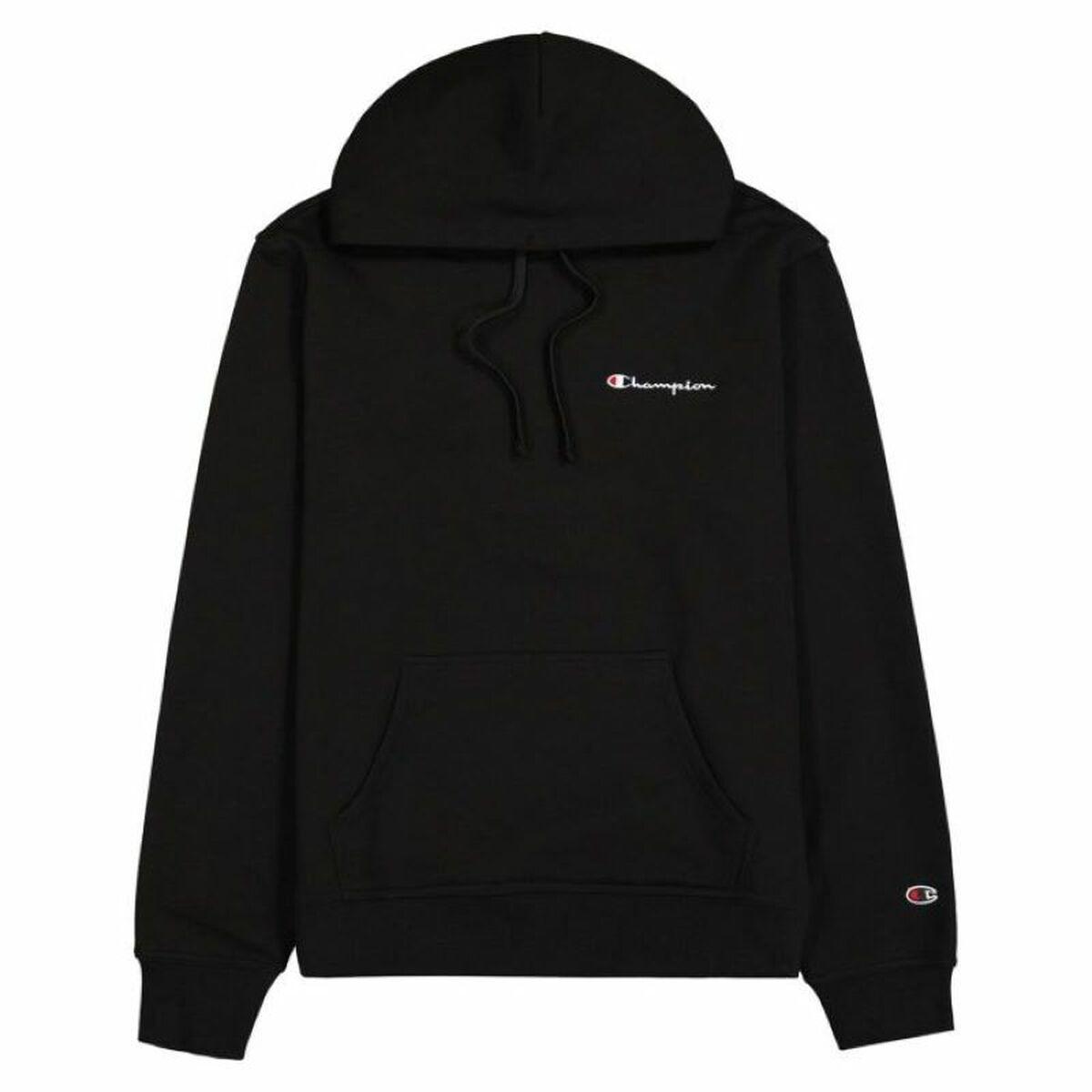 Sudadera con Capucha Hombre Champion 220258 NOXN Negro Gris