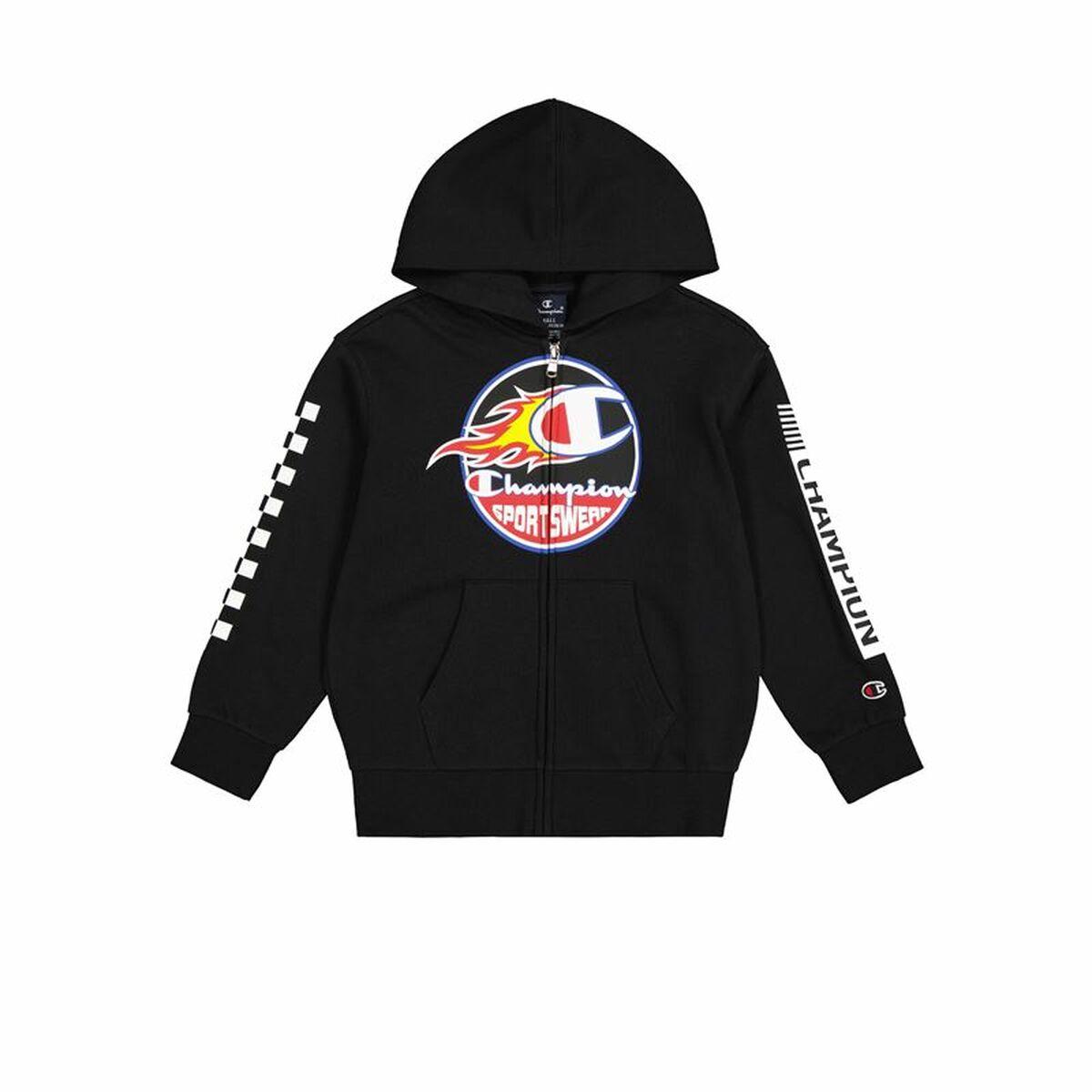 Sudadera con Capucha Hombre Champion Negro