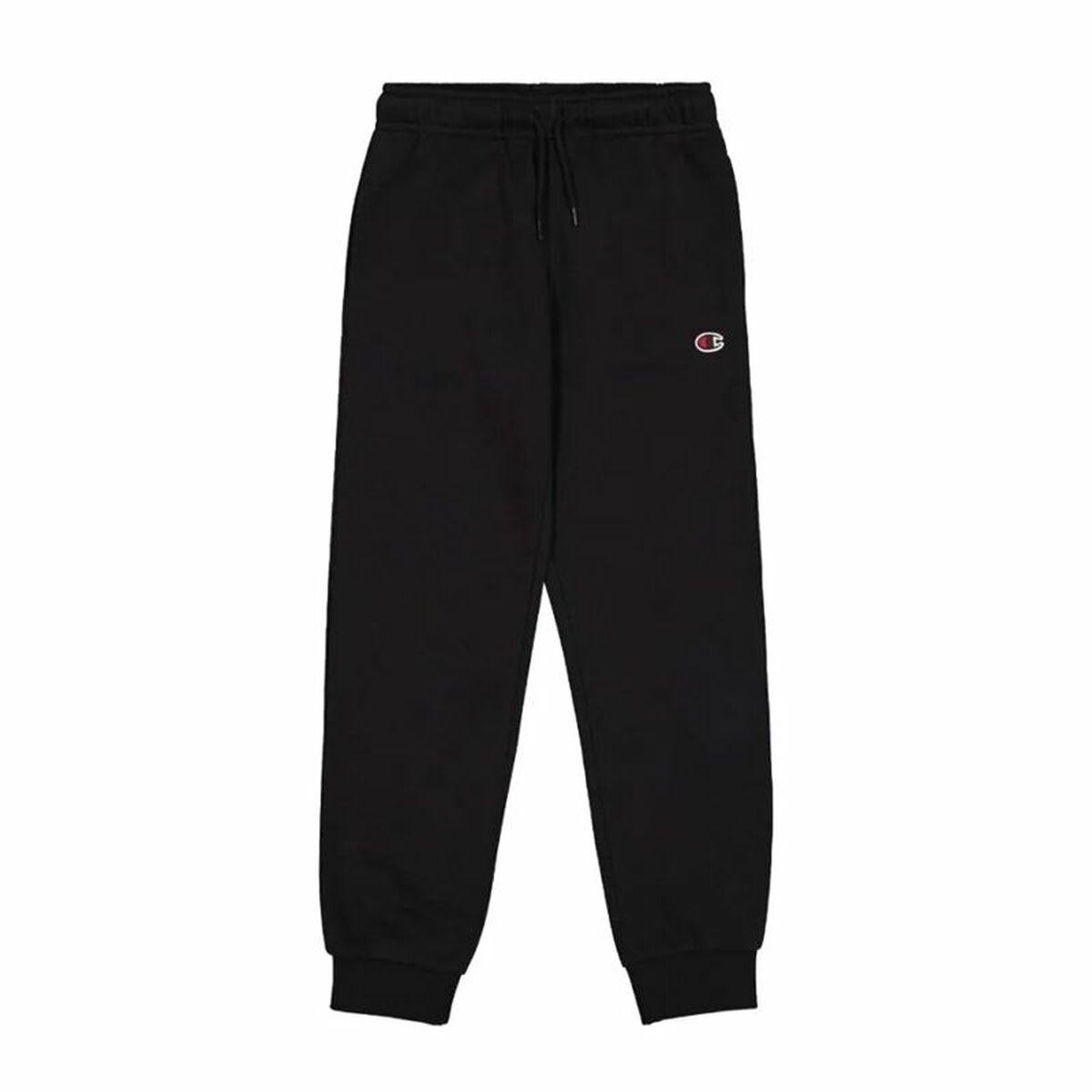 Pantalón de Chándal para Adultos Champion Rib Cuff Negro Hombre