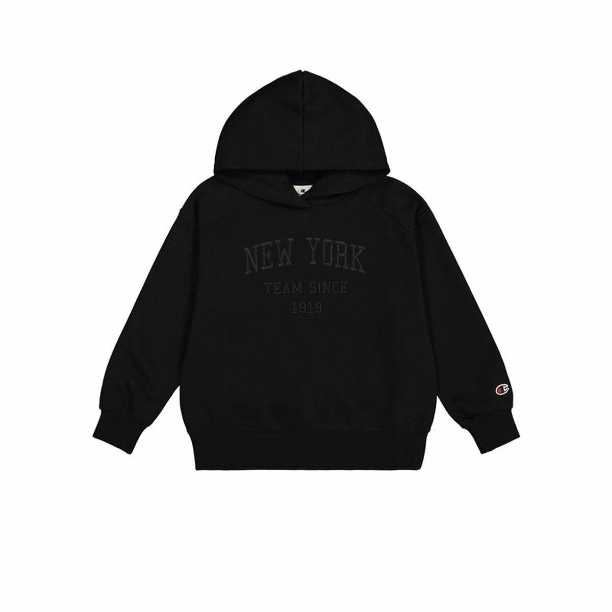 Sudadera con Capucha Hombre Champion Negro