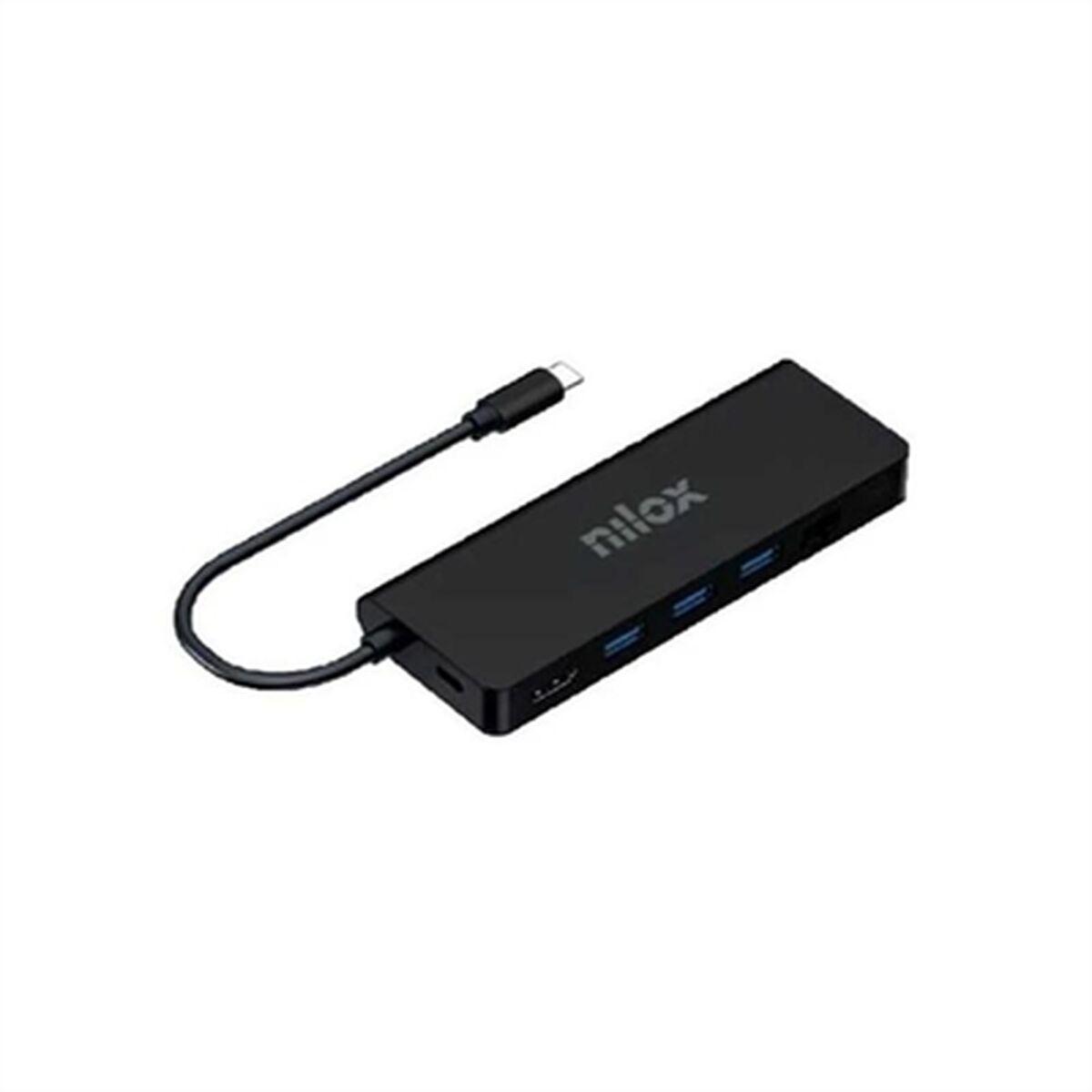 Hub USB Nilox 4k HDMI