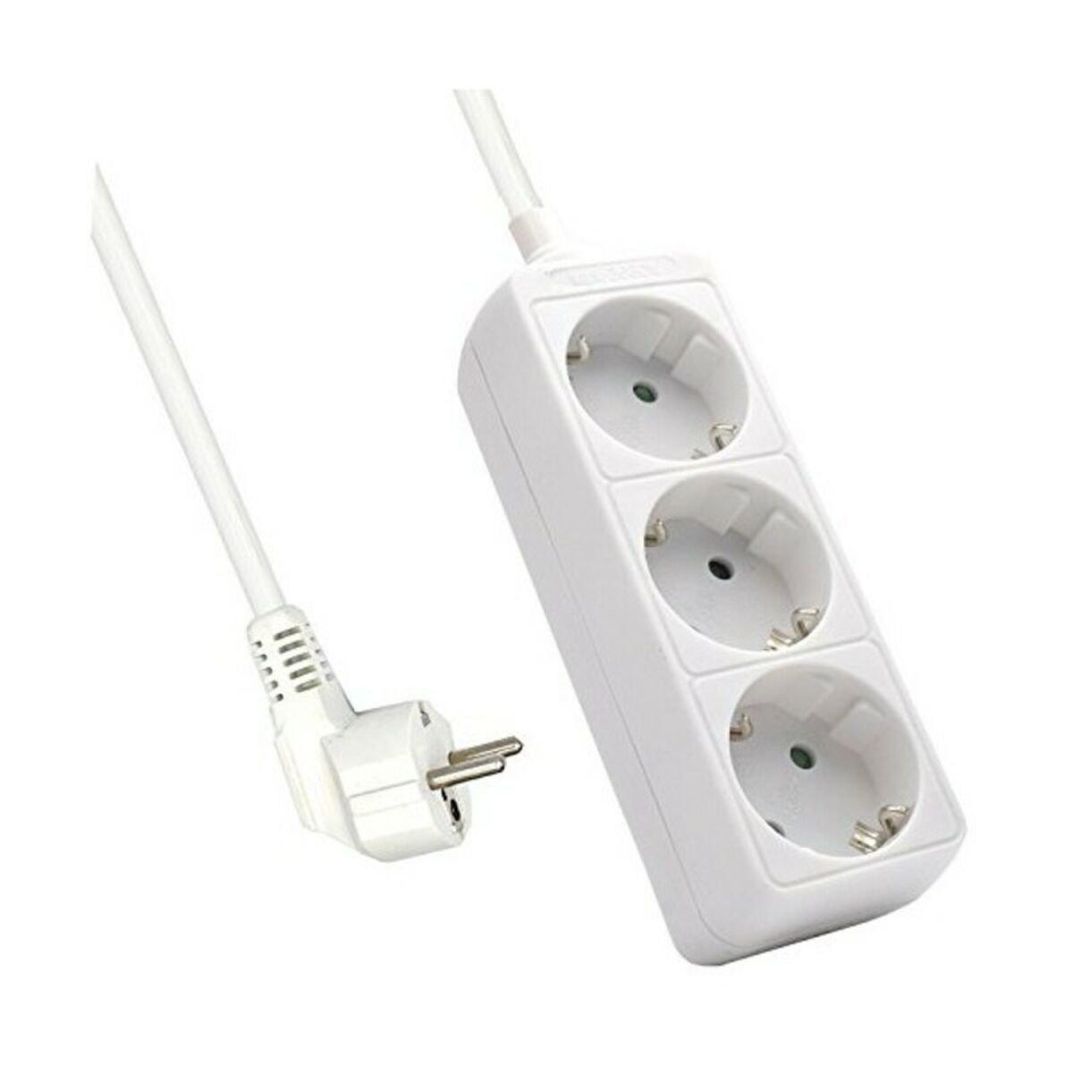 Regleta Enchufes 3 Tomas sin Interruptor Ewent EW395 3680W