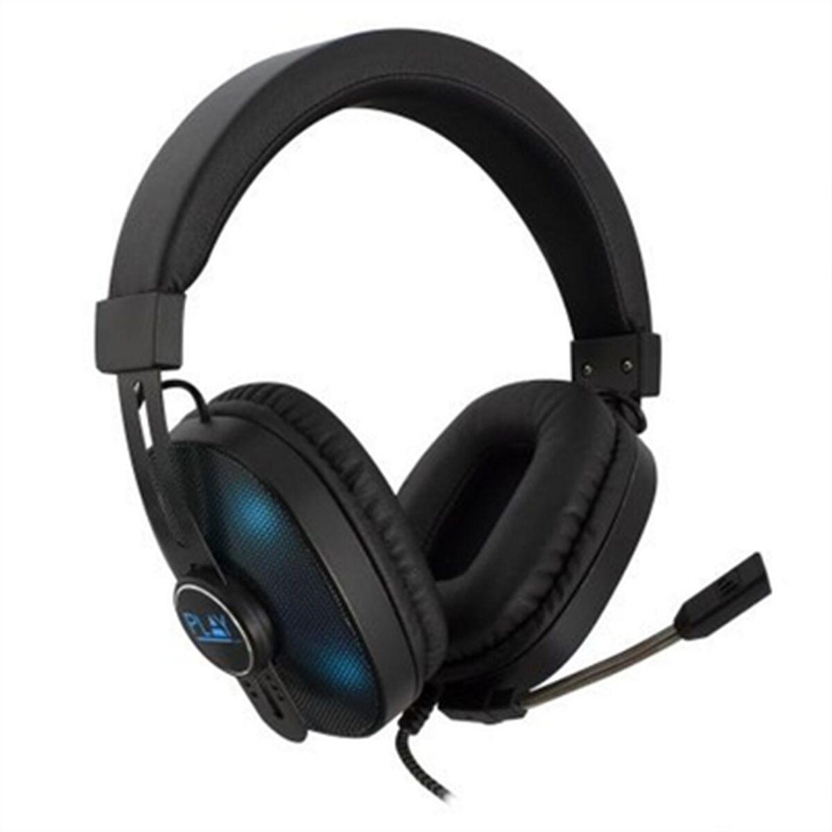 Auriculares con Micrófono Ewent Play PL3321 Negro