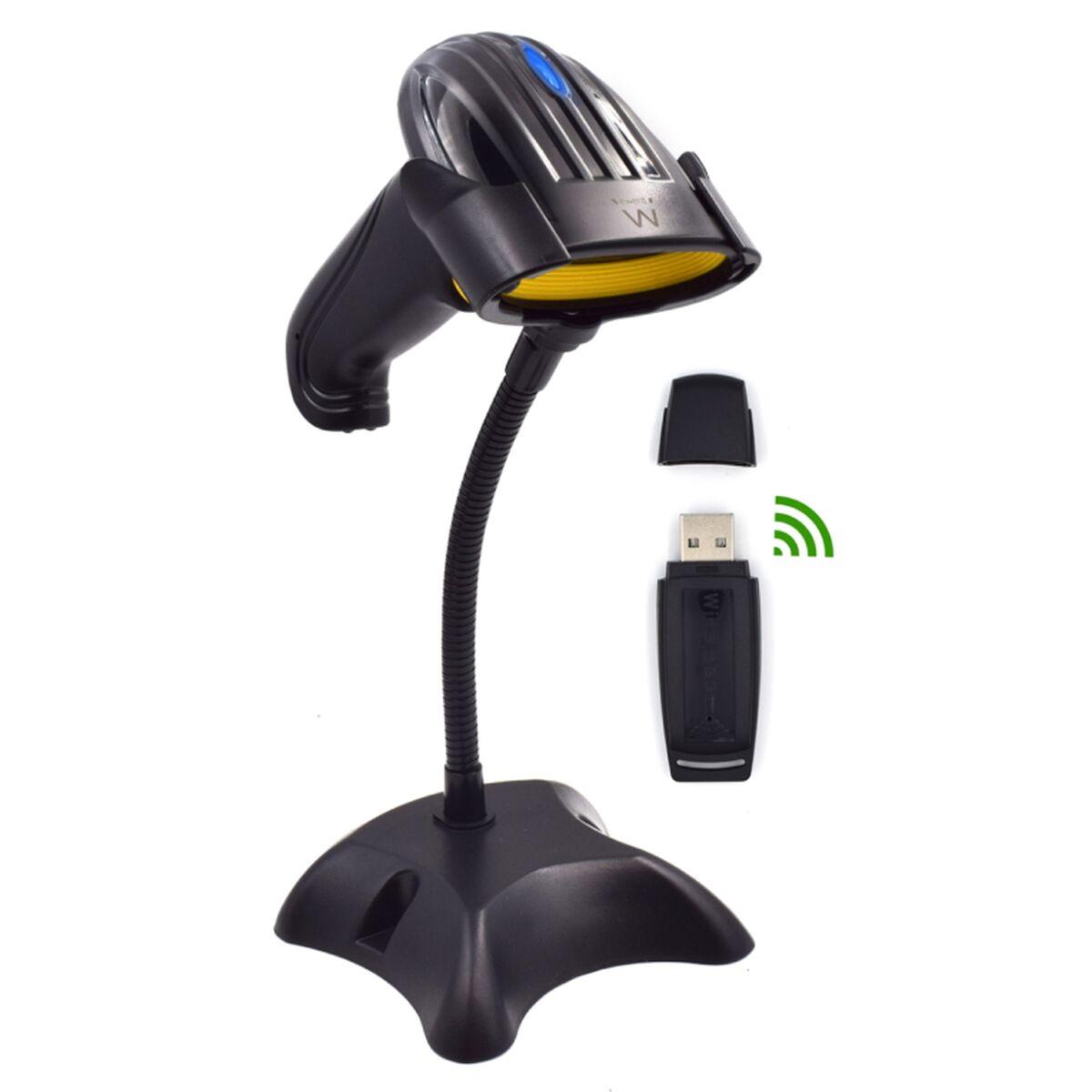 Lector Código de Barras con Soporte Ewent EW3430 LED USB