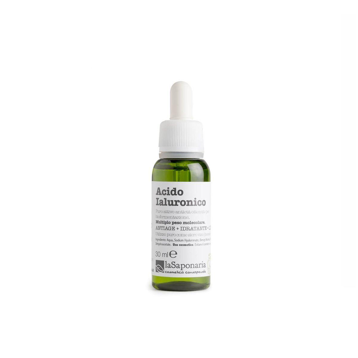 Sérum Facial con Ácido Hialurónico La Saponaria Hyaluronic 30 ml