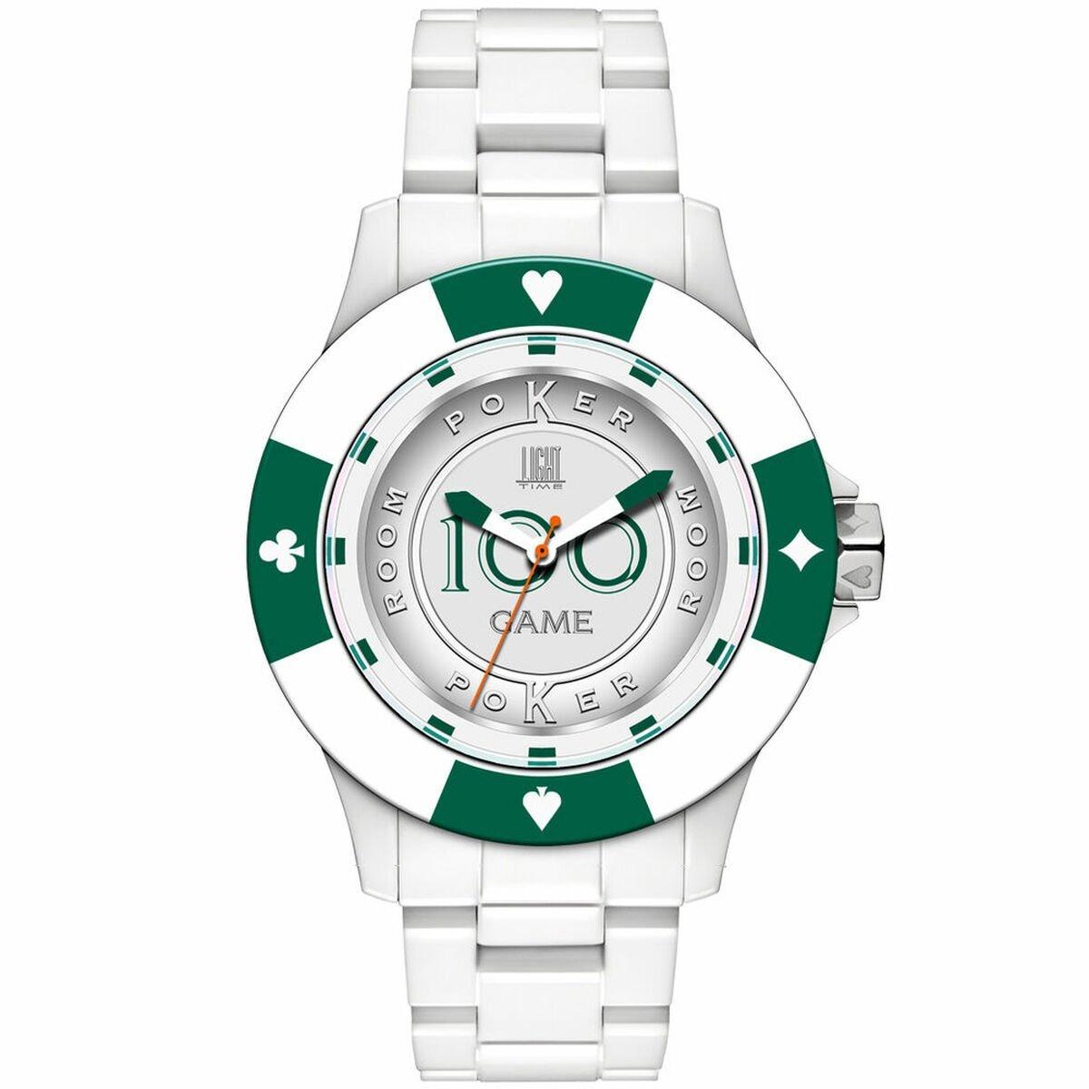 Reloj Unisex Light Time POKER (Ø 41 mm)