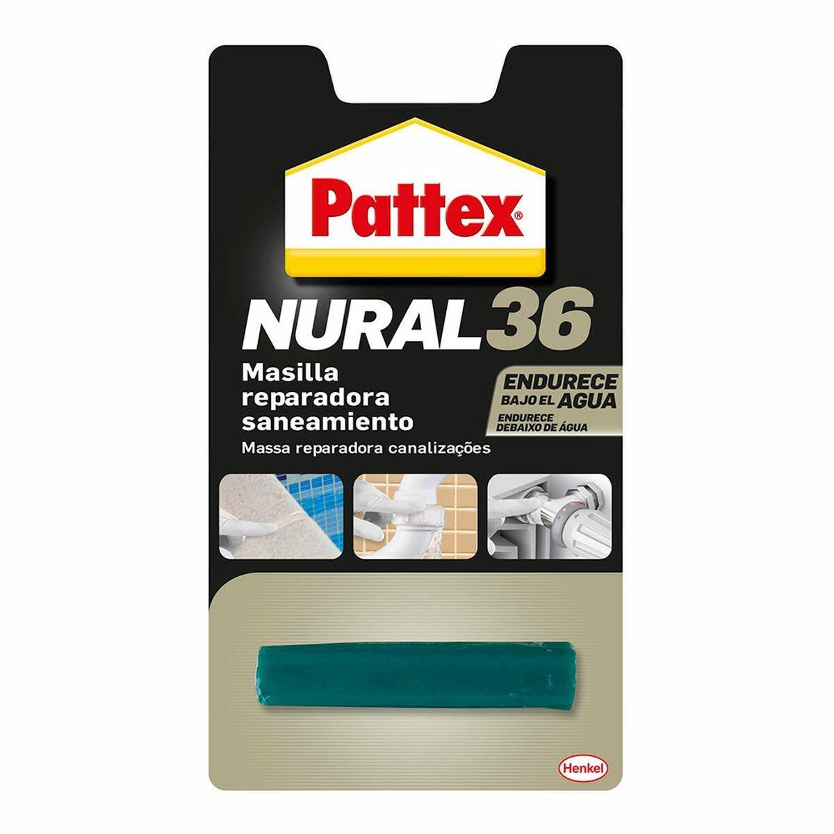 Masilla Pattex Nural 36 Blanco Baños Tuberías