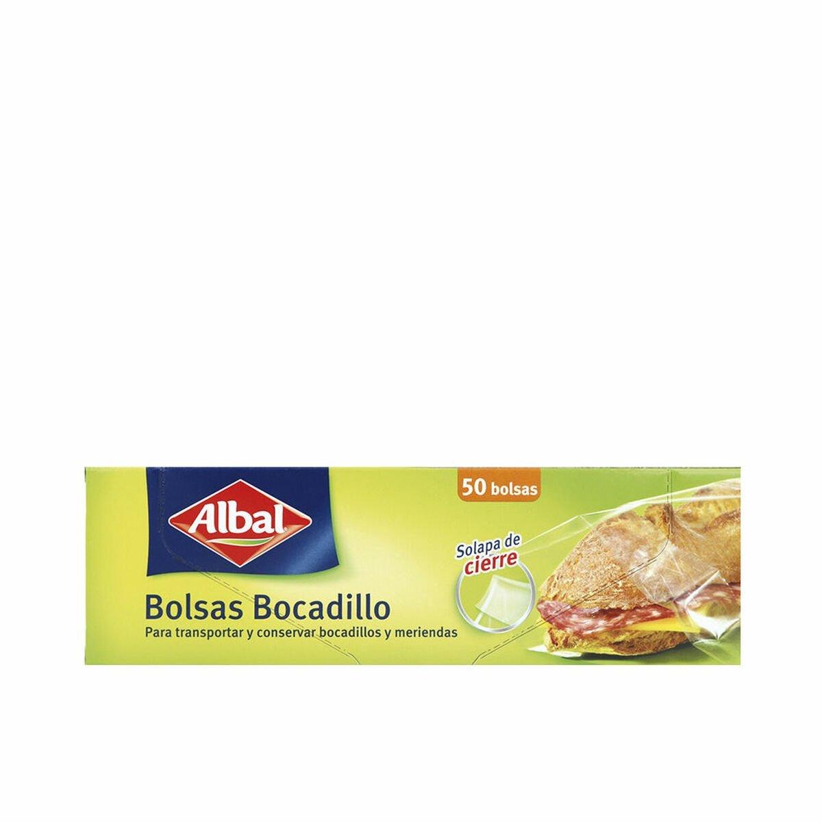 Bolsas Albal 6682590 Negro Cartón Portabocadillos