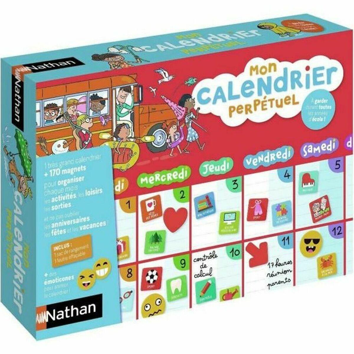 Juego de Mesa Nathan My Perpetual Magnetic Calendar