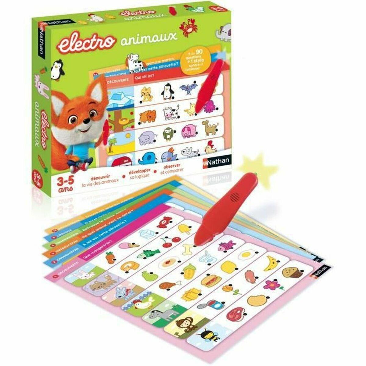 Juego de preguntas y respuestas Nathan Electro - Animals
