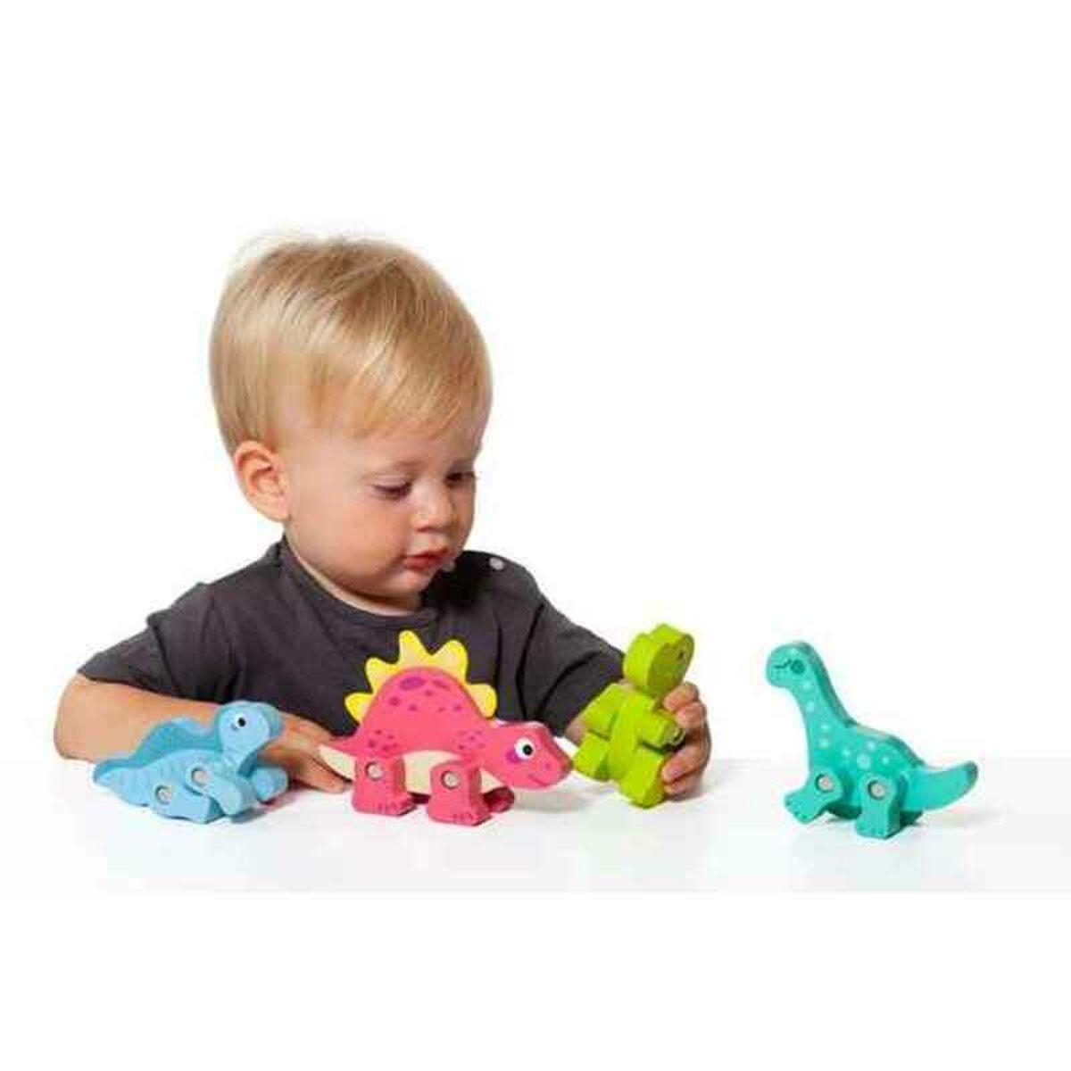 Set de Dinosaurios Moltó 21295 4 Piezas