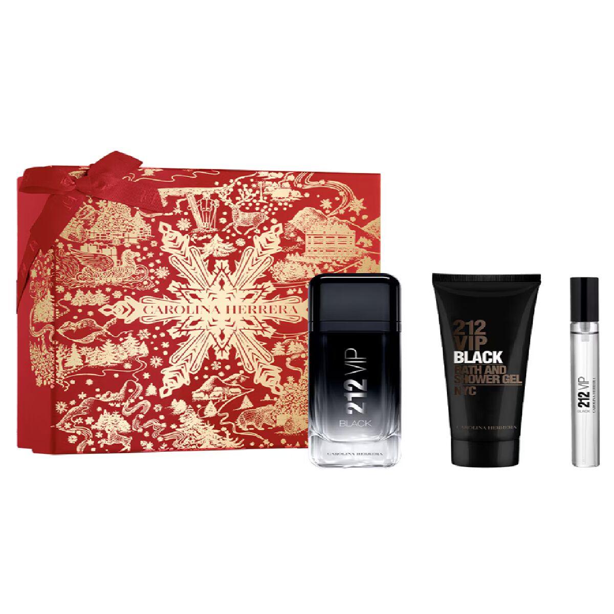 Set de Perfume Unisex Carolina Herrera 212 VIP MEN EDP 100 ml