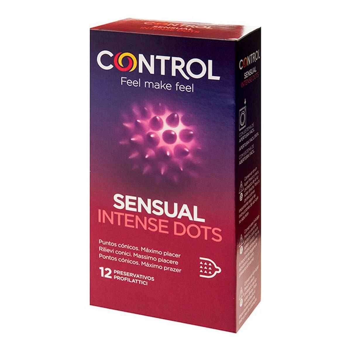 Preservativos Intense Dots Control 12 Piezas